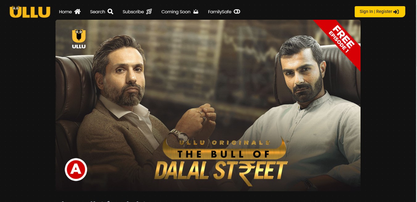 The Bull of Dalal Street series banner 